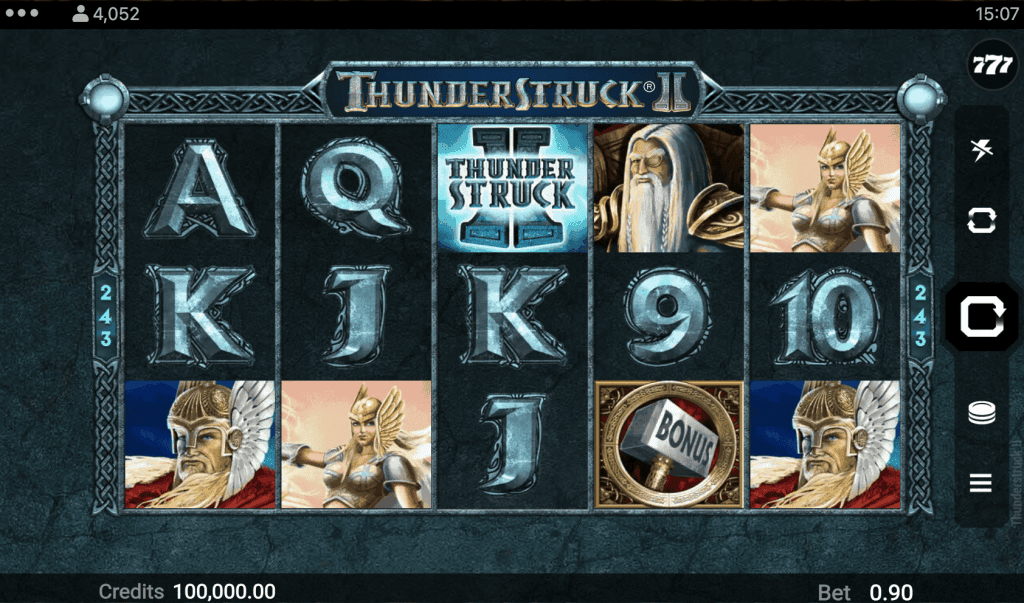 thunderstruck 2 gameplay